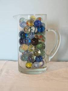 lot 21A image: Vintage Collection of Shooter Marbles
