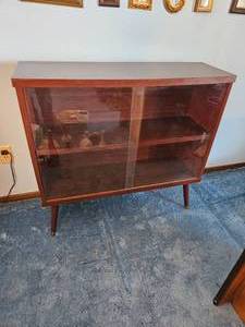 lot 15B image: MCM Sliding Glass Display Case B
