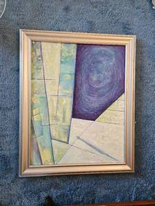 lot 17A image: Original Painting Deborah Splain  Hold My Hand Ill Show You the Way