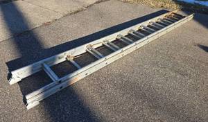 lot 171 image: Werner Saf-T-Master Alumiladder Extension Ladder - 1724-2