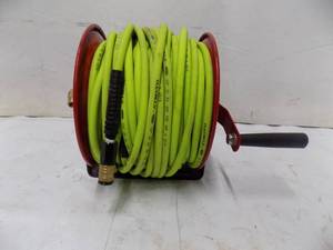 Hose Reel & 100 Air Hose 14 with ends