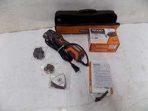 Ridged Job max Multi tool with case  Rotary Cutter Head