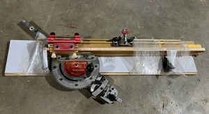 lot 27 image: INCRA Miter 3000SE Woodpeckers Special Edition Miter Gauge ($299 Retail)