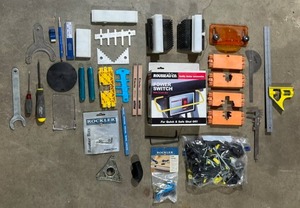 lot 29 image: Woodworking  Router Accessories - Rockler and New Rousseau Power Switch
