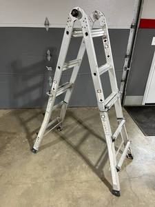 lot 41 image: 4-in-1 Gorilla Multi-Position Aluminum Ladder
