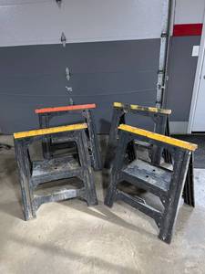 lot 49 image: Used Sawhorse Lot