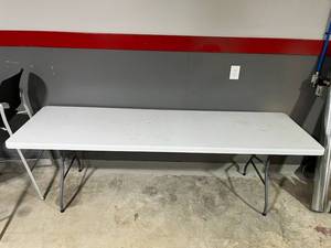 lot 61 image: Used 8ft PDG Folding Table