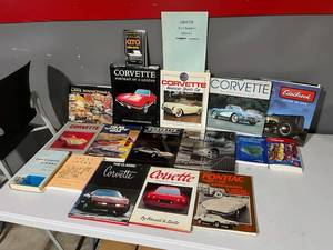 lot 64 image: Corvette Coffee Table Books, Lake Minnetonka Books, and More