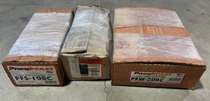 lot 74 image: Paslode and Pneu Fast Galvanized Staples (All Boxes Appear to Be Full or Nearly Full)