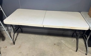 lot 79 image: Used 62 Folding Table