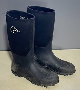 lot 96 image: DUCKS UNLIMITED Mens Marshland Neoprene Boots Size 10