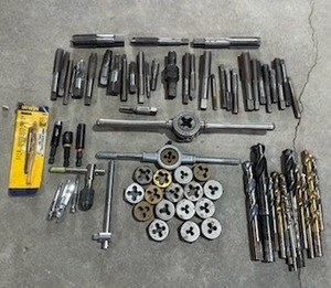lot 106 image: Tap and Die Machinist Tools - Irwin Hanson  Craftsman and More