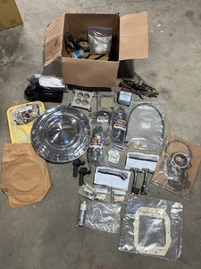 lot 120 image: Vintage Car Repair Parts and Accessories (Some New Old Stock)