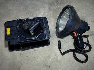 lot 125 image: AQUA-VU Camera and Coleman Spotlight (Untested)