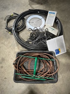 lot 126 image: Tubing, Hoses, New House Vent Covers, and More