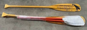 lot 131 image: Vintage Canoe Paddle Lot