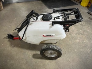 lot 133 image: FIMCO Industries 30-gallon Trailer Sprayer