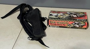 lot 153 image: New REMINGTON Limited Collectible Race Car Tin with 350 Rounds of .22 Long Rifle Golden Bullets Ammunition