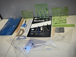 lot 157 image: Drafting  Drawing Supplies - Staedtler  Bienfang  Helix  Alvin