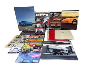 lot 165 image: Vintage (New in Box) ENESCO 1965 Corvette Mini Car Musical and Vintage Corvette Magazines, Vintage Hot Rod Magazine and More