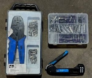 lot 174 image: Omni Seal Pro XL Coax Compression Tools
