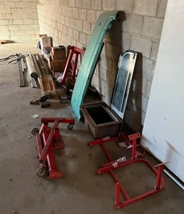 lot 178 image: Huge Scrap Metal, Winch, Car Parts Lot - Bring Help to Remove (Located in Barn)