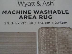 lot 2 image: Wyatt and Ash Machine Washable Area...