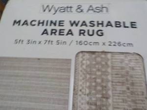 lot 3 image: Wyatt and Ash Machine Washable Area...