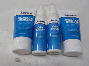 lot 49 image: 2 each Kuribl Active Muscle Cream a...
