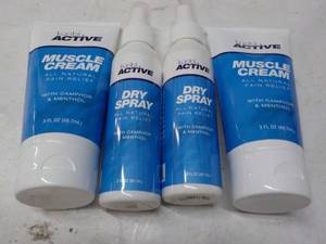 lot 50 image: 2 each Kuribl Active Muscle Cream a...