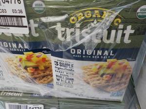 lot 54 image: 12 ct Triscuit 9 oz boxes Original...