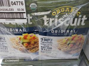 lot 55 image: 12 ct Triscuit 9 oz boxes Original...