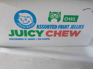 lot 60 image: 6 ct Assorted Fruit Jellies Juicy C...