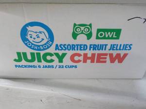 lot 61 image: 6 ct Assorted Fruit Jellies Juicy C...