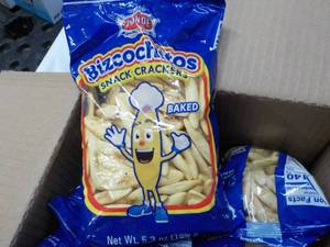 lot 68 image: 12 ct 5.3 oz bags Donde Biscochitos...