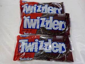lot 72 image: 3 ct 12 oz bags Hersheys Chocolate...