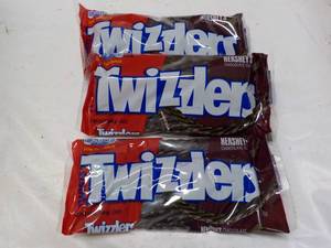 lot 74 image: 3 ct 12 oz bags Hersheys Chocolate...