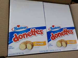 lot 85 image: 2 ct Hostess 10 ct per box 4 oz Don...