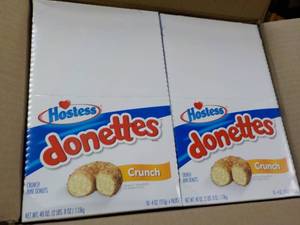 lot 86 image: 2 ct Hostess 10 ct per box 4 oz Don...