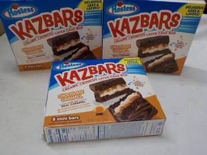 lot 88 image: 3 ct Hostess Kalbars Cake Bars- 8 ...