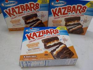 lot 90 image: 3 ct Hostess Kalbars Cake Bars- 8 ...