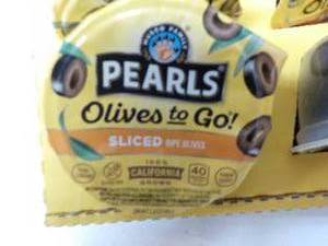 lot 100 image: 12 ct Pearls Olives to Go...