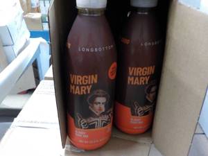 lot 104 image: 6 ct 33.8 oz bottles Virgin Mary Bl...