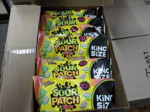 lot 131 image: Sour Patch Kids Watermelon 18 ct 3....