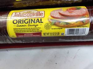 lot 146 image: 2 ct 32 oz Johnsville Original Saus...