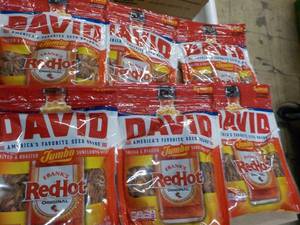 lot 155 image: 6 ct David Red-hot Sunflower Seeds ...