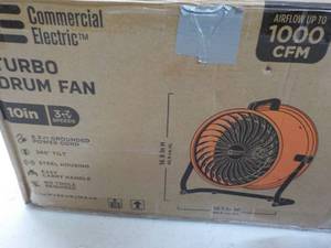 lot 198 image: Turbo Drum Fan 10...