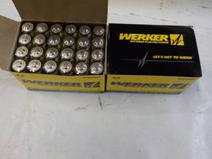 lot 203 image: 48 ct AA Werker Batteries...