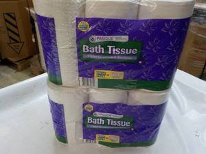 lot 229 image: 24 rolls Pasque 2 ply Bath Tissue...