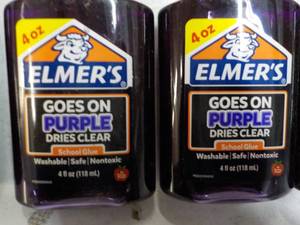 lot 233 image: 20 ct 4 oz bottles Elmers School G...